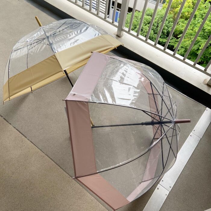 3COINSのワンランク上のビニール傘！嫌な梅雨の時期もかわいい傘でテンション上げましょう！