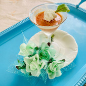 健診結果が少し気になった時に?!トマト、豆乳、レモンの冷んやりデザート