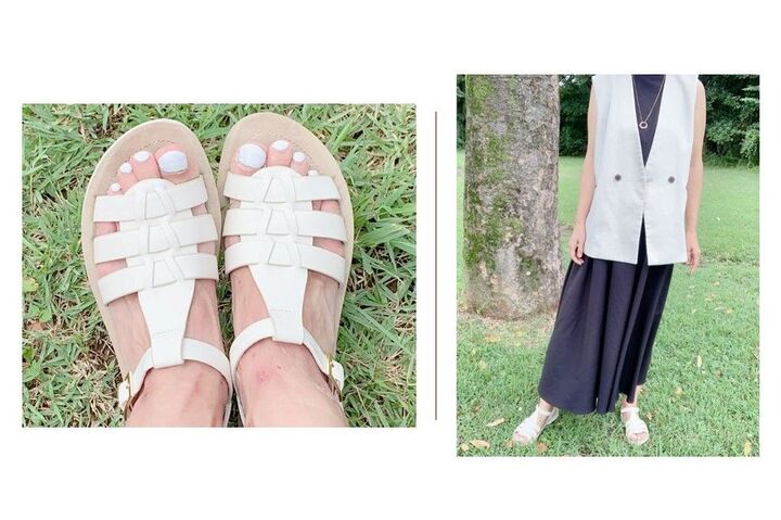 この夏、新鮮見え♡グローバルワークのグルカサンダルが優秀すぎる件!