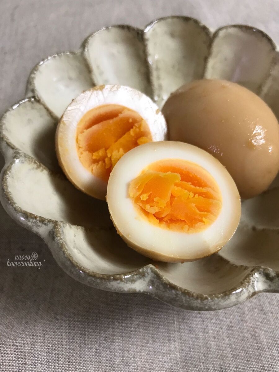95℃ やみつき！韓国風味付け煮卵 by 低温調理器BONIQ