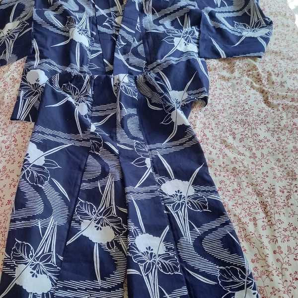 浴衣リメイク パンツセットアップ 甘辛い
