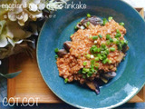 ★ご飯がどんどんなくなる。なすのにんにく麻婆あんかけ★