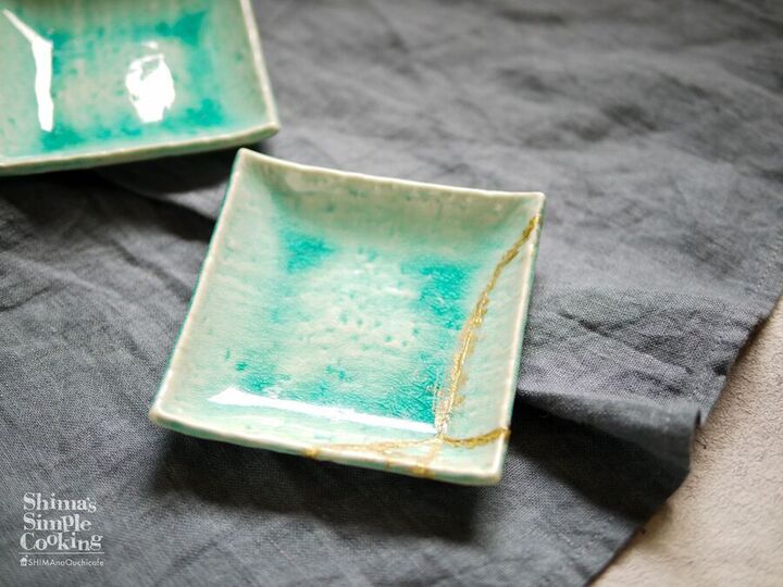 【おうち時間】割れたお皿を修復!素人でもできる「なんちゃって金継ぎ」やってみませんか♪