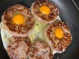 これが我が家のおふくろの味！巣ごもり風ハンバーグ