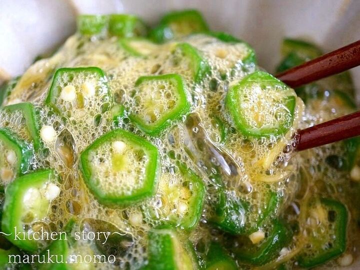 目からウロコ!オクラの茹で方1つでネバネバ・ネバー♪