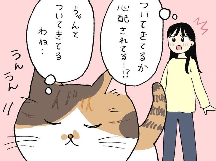 ついてきてる?【てらねこミー子の日常】