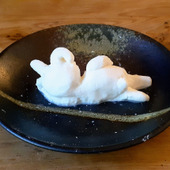 お月見団子！うたた寝ウサギ…可愛いみたらし団子。