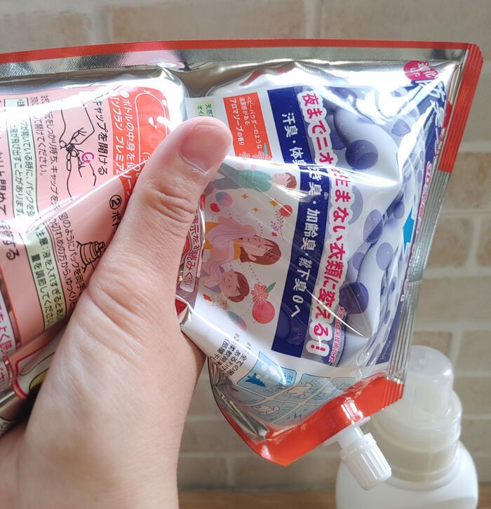 ぐにゃぐにゃして持ちにくい大容量パックの詰め替え 身近で意外なものを使うだけでラクになる 暮らしニスタ ぐにゃぐにゃして持ちにくい大容量パックの詰め替え 身近で意外なものを使うだけでラクになる 暮らしニスタ