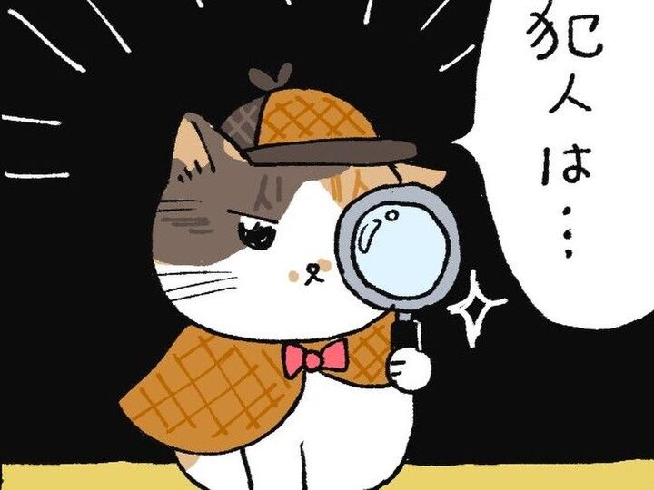 わ!なんかぬれてる…!犯人は【てらねこミー子の日常】