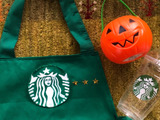 【ダイソー】スタバエプロン出来ちゃった♪ハロウィン