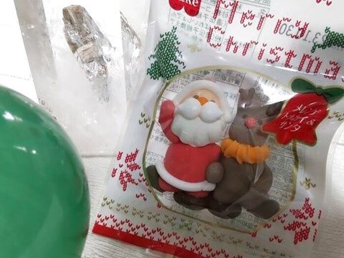 スーパーにて！サンタの簡単な持ち帰り方！→クリスマスの大切な飾り、メレンゲドールを割れずに