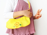 簡単手縫い！手作り子供肩掛けバッグカラー帽子リメイク