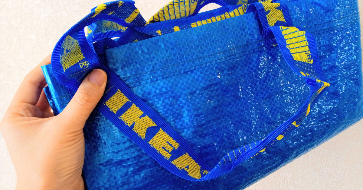 その手があったか！IKEAのブルーバッグの意外な活用法に「なるほど 