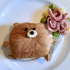 可愛いくまサンドイッチ「花束どうぞ～」～食パンの耳レシピ～花束サラダサンドイッチ