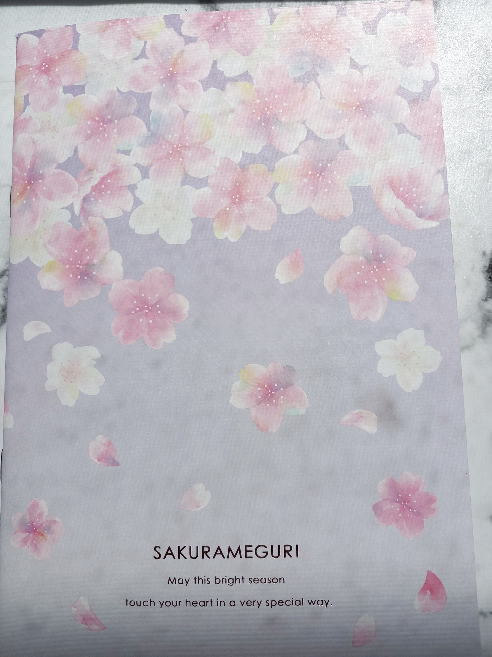 【セリア】桜咲く♡はんなりと春に包まれる可愛いノート発見♪