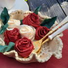 簡単にできるペーパーナプキン薔薇で食卓を華やかに～