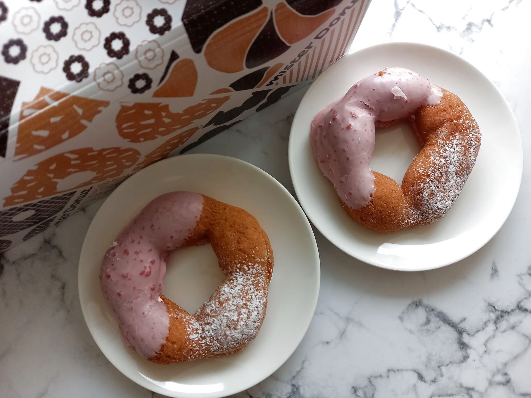 【ミスタードーナツ】今年の桜に想いを馳せて♡五分咲き、美味しいです☆