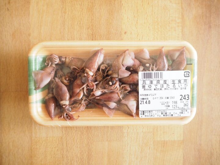 ホタルイカに添えてほしい「最強のお供」とは?おいしさの相乗効果が止まらない!!