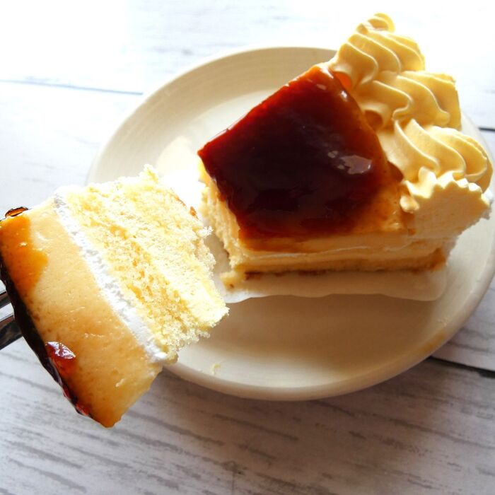 【ヤマザキ】固めのプリンが絶品！プリンショートケーキ