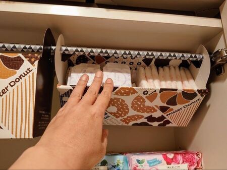 ナプキン等、取りやすい