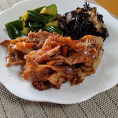 安いお肉の変身術【豚肉のマーマレード煮】