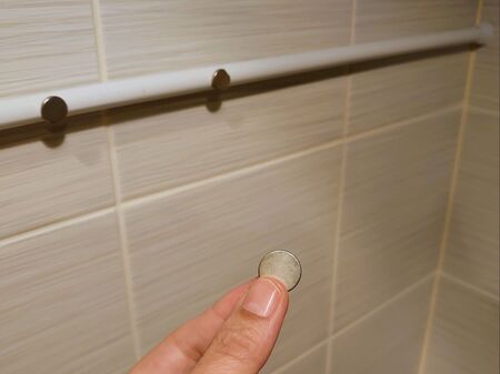 そこにマグネットを付けて