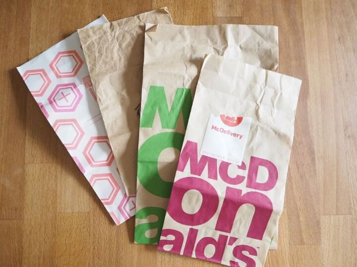 マックの紙袋、汚れていても捨てちゃダメ~!まだまだ家事で活躍するんです♡