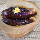 ナスの油炒めを麺つゆに漬けるだけで美味しいおかず