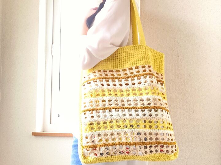 【GU】かわいくてたまらん♡メッシュトートバッグ。大容量でざくざく入るよ~