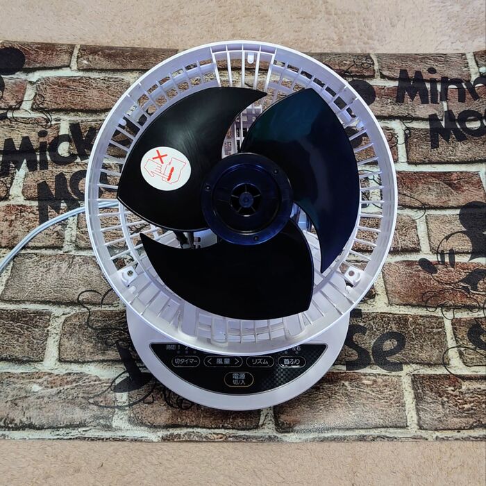 【扇風機の羽根】コレでホコリが付かなくなるヨ!