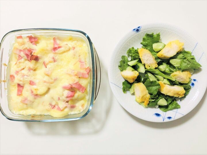 切ってレンチンすれば即完成♪レストランの味を自宅で♡