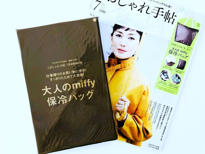 50代雑誌の付録すご!信じられない軽さとオシャレさが最高のブランド保冷バッグは要チェック!!!
