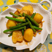 いんげんが主役の煮物！思わずいんげんのつまみ食いが止まらない〜