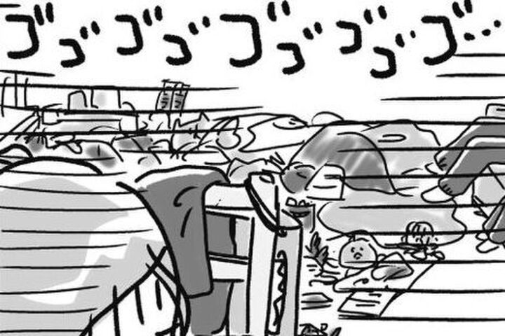 汚部屋の進化が止まらない…!3LDK戸建て一家の悲劇【片づけマンガ#1】