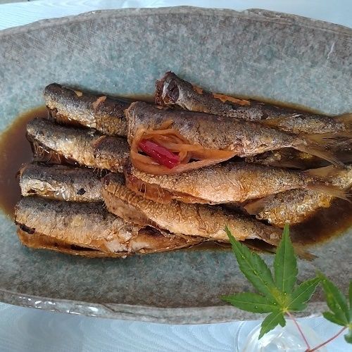 茶カテキンで魚の生臭さをとる【イワシの甘辛煮】