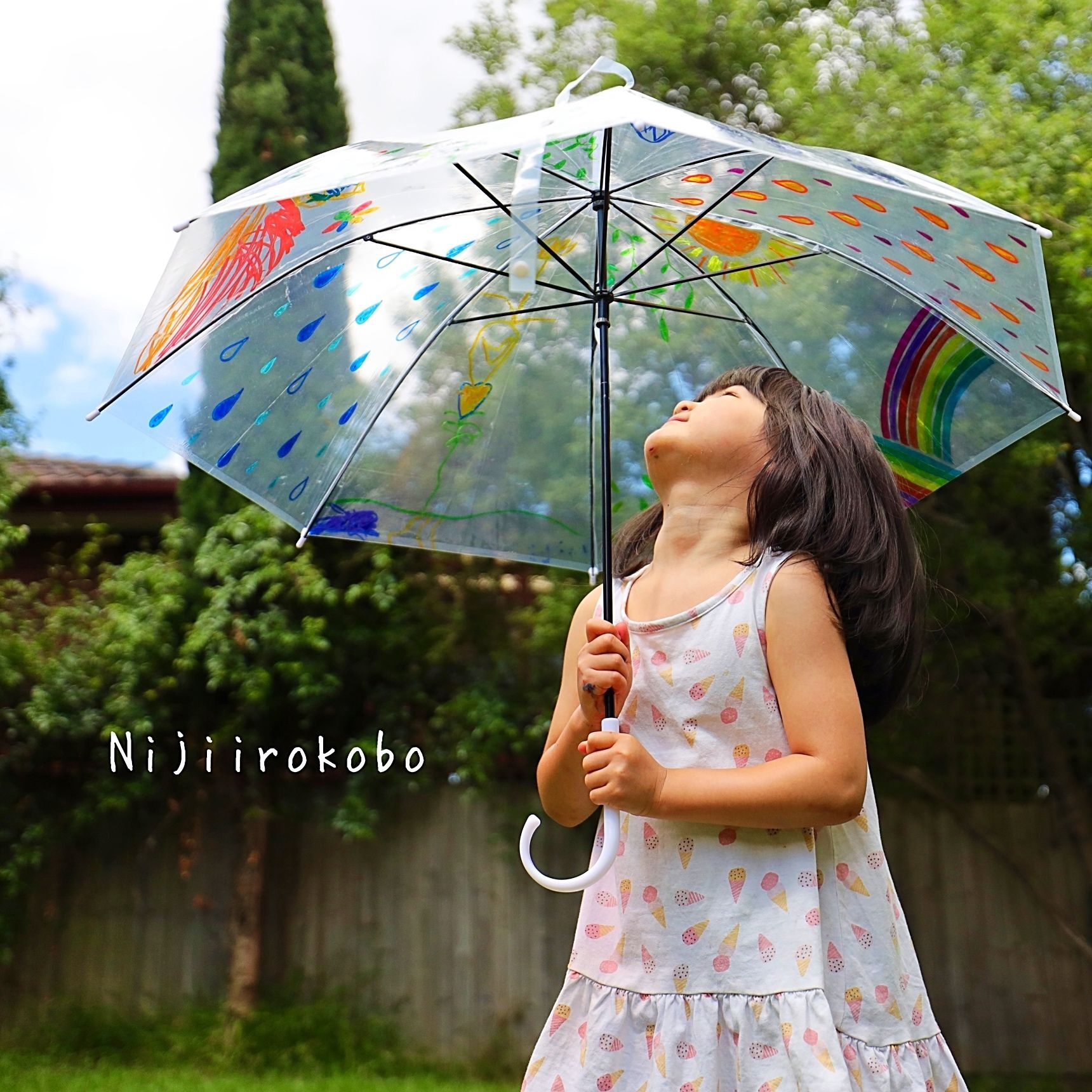 雨の日が楽しみになる魔法♪オリジナル傘