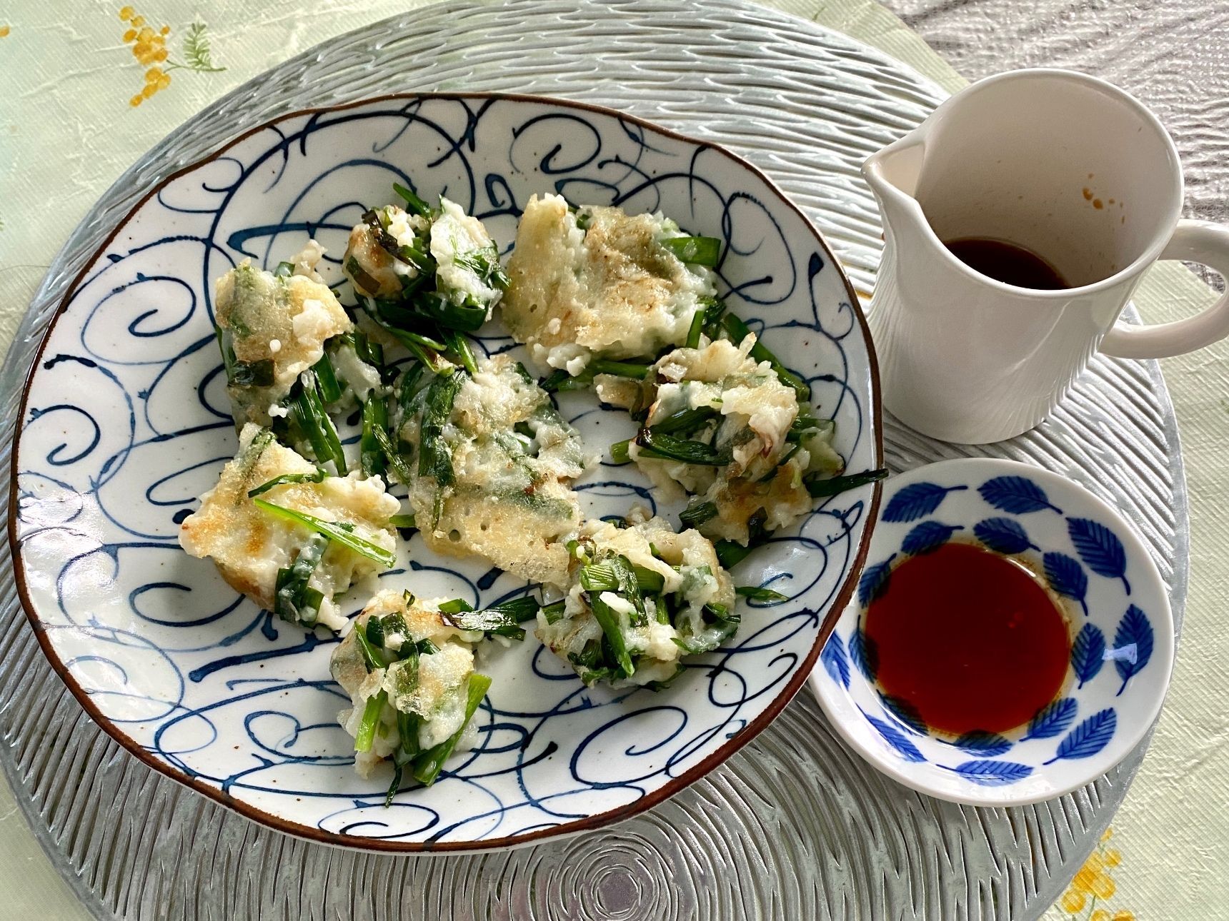 天ぷらの衣あまった！そんな時は簡単なんちゃってニラ餃子がいちばん