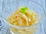 冬瓜は生でもおいしい！冬瓜のおかかレモン醤油