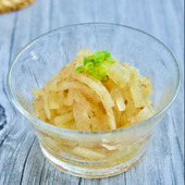 冬瓜は生でもおいしい！冬瓜のおかかレモン醤油