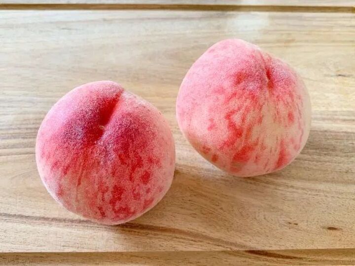 桃の種を一発で取る方法!あとは丸ごとかぶりつけます♡