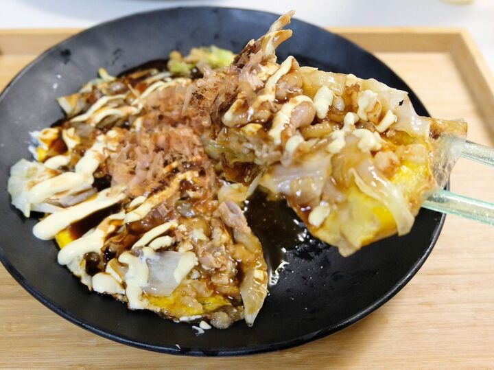 『家事ヤロウ!!!』ギャル曽根さん、さすがだな~♡小麦粉じゃない意外なヤツを使ったパリパリヘルシーなお好み焼き!絶対マネしたい♪
