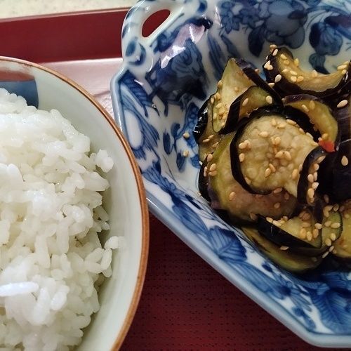 ご飯がすすむナスのお漬物