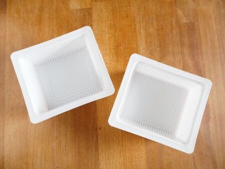 豆腐の空きパック、捨てません!この猛暑で大活躍♪大きさとカタチがちょうどいい