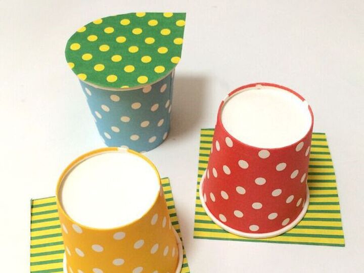 お菓子パッケージにそっくり!【紙コップ】で簡単&かわいいラッピング