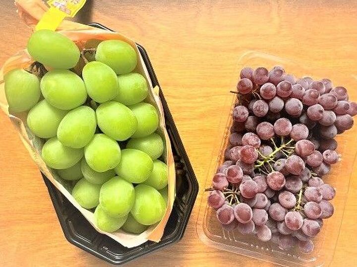 ぶどうって冷凍保存できるの!?高級”シャイン様”とデラウェアでやってみたら…?
