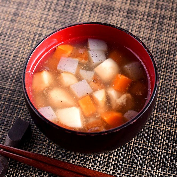 万能おだしで作る郷土料理だぶ汁】便利な野菜だし使用！｜料理のレシピ 