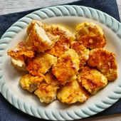 【塩糖水】でしっとり♡鶏むね肉のチーズピカタ