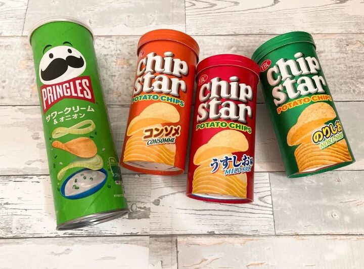 「チップスター」の空き容器がスグレモノだった!筒状の形がナイスなんです♡