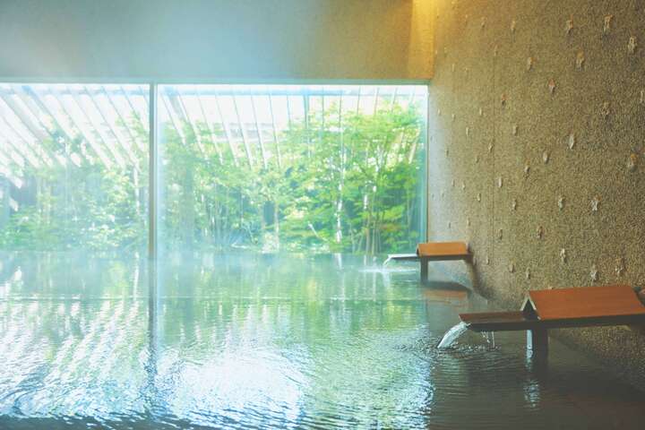 源泉数&湧出量、日本一の実力。大分「界 別府」はお宿の中に温泉街あり♡