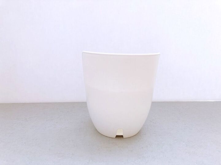 【セリア】白い植木鉢モドキ、実は多機能な便利グッズ!安定感バツグンで快適すぎた♪